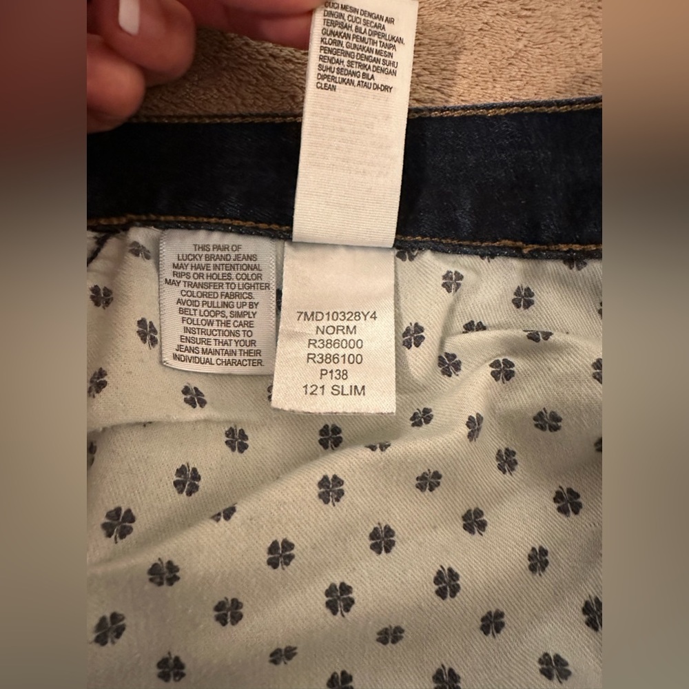Men's Lucky Brand 121 Slim Jeans 32x32 - Picture 6 of 7